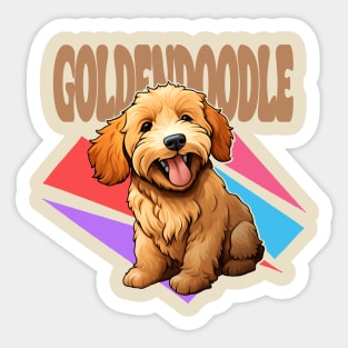 Goldendoodle Sticker